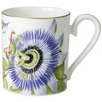 Villeroy & Boch Becher Amazonia Becher mit Henkel 0,3 l, Premium Bone Porcelain