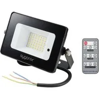 Sygonix LED Flutlichtstrahler Sygonix SY-5995280 LED-Außenstrahler mit Bewegungsmelder EEK: C (A -