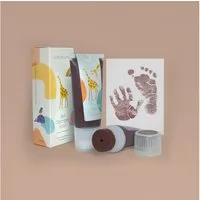 KINDACUTE Bastelfarbe Bio Stempelspaß 50ml Tube, Für Hand- und Fußabdrücke