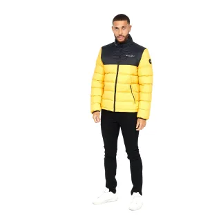 Born Rich - "Lyden" Steppjacke für Herren (Gelb)