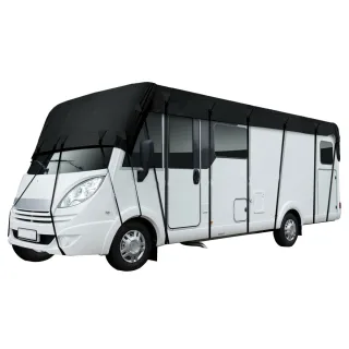 210D 5*3m/6.5*3m/7.5*3m/8.5*3m 210D Waterproof Roof Protection Tarpaulin Caravan Camper Cover Protective Roof Cover