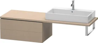 Duravit L-Cube Unterschrank für Konsole Leinen Matt 820x547x400 mm - LC583907575 LC583907575