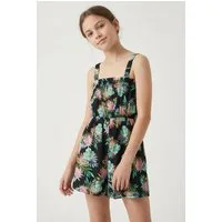 Roxy Jumpsuit PLAYA BABY PRINTED für Kinder und Jugendliche, aus Viskose, bequeme Passform