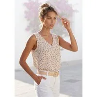 LASCANA Tanktop mit Alloverprint