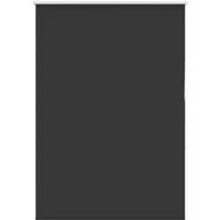 Rollo Verdunkelungsrollo Schwarz 105x130 cm Stoffbreite 100,7 cm, vidaXL