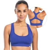 Smilodox Sport-BH Louisa, Blickdicht Rutschfester Sport Bra, Gerippter Stoff Top Shaped Fit ärmelloses Oberteil, Atmungsaktives Yoga Tank Top
