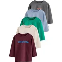 Next Langarmshirt Langarm-Shirts, 5er-Pack (5-tlg)