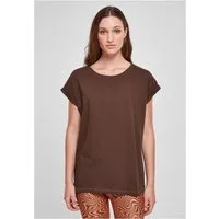 URBAN CLASSICS Rundhalsshirt Ladies Extended Shoulder Tee Damen T-Shirt