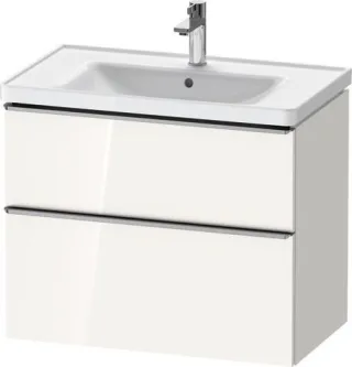Duravit D-Neo Waschtischunterbau wandhängend Weiß Hochglanz 784x452x625 mm - DE4355070220000 DE4355070220000