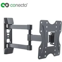 conecto TV-Wandhalterung TV Wandhalter für LCD LED Fernseher & Monitor, (bis 42 Zoll, neigbar, schwenkbar)