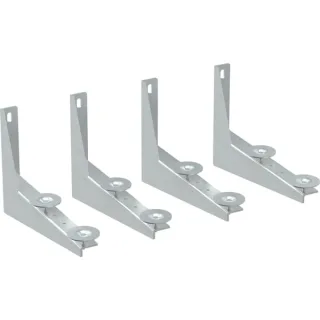 Geberit Edelstahl-Wandkonsole 521092, 4 Stück, 521092000 521092000