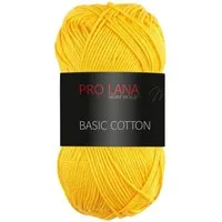 Pro Lana Pro Lana BASIC COTTON Baumwollgarn 50 g Häkelwolle, 125 m (Perfektes Baumwoll-Garn für leichte Pullover, Mützen und Accessoires), 50 g