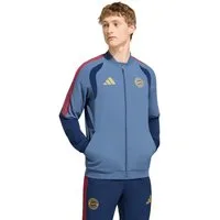 adidas Performance Trainingsjacke FC Bayern München, Präsentationsjacke Teamline, Herren, Blau