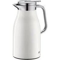 Alfi Isolierkanne SKYLINE, mit Hartglaseinsatz und ergonomischem Griff, 1 l, (1-St), 12h heiß & 24h kalt, Drehverschluss mit bequemem Druckknopf