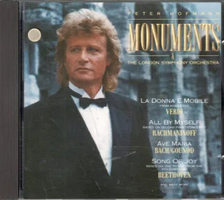 Monuments [Audio CD] Peter Hofmann London Symphony Orchestra