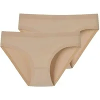 Schiesser Slip Seamless Invisible Cotton (2-St., 2) aus samtig weichem Single-Jersey, nahtlos verarbeitet