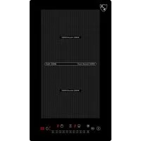 K&H Flex-Induktions-Kochfeld K&H Domino 2 Zonen FLEX SLIDER Control Induktionskochfeld Autark Eingebaut 30-IN-3600FLX