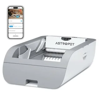 Astropet Selbstreinigende Katzen toilette mit APP Helios Series