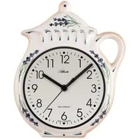 Atlanta Wanduhr klassische Küchenfunkuhr - Kanne - Atlanta Modell: 6025