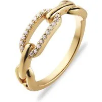 CHRIST Silberring CHRIST Damen-Ring 925er Silber, recycelt Zirkonia, Zirkonia