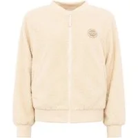 Zwillingsherz Bomberjacke Teddy Bomberjacke "Smile / Good Vibes" Seitliche Taschen