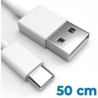Justcom Apple iPhone 15 USB-Kabel, USB-C, USB-A (50 cm), Schnellladekabel, Datenkabel, Handy, Tablet