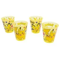 POKEMON JUEGO DE CARTAS Becher Kinder Becher Set 4 teilig 285 ml aus Polypropylen