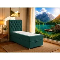 Best for Home Boxspringbett Trinity K-14 Boxspringbett mit Bettkasten & Bonnell-Federkern (Einzelbett, Polsterbett gepolstertes Kopfteil, Jugendbett, Kinderbett, 3-St., 70x200 80x200 90x200 100x200 cm), Handwerksqualität, TOP Preis-Leistungs-Verhältn