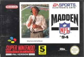 Madden NFL 94 - Super Nintendo - PAL [Nintendo Super NES]