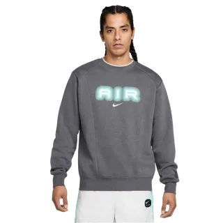 Nike - "Air" Sweatshirt für Herren, Rundhalsausschnitt, leger, Langärmlig (Eisengrau)