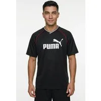 PUMA T-Shirt ESS FOOTBALL JERSEY relaxed fit, Kurzarmdesign, mit DryCELL-Technologie