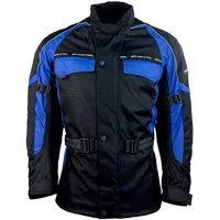 roleff Motorradjacke Reno mit Protektoren, 4 Taschen, 3 Belüftungslöcher