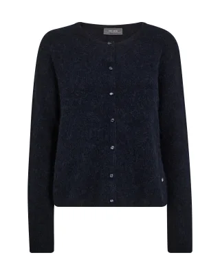 MOS MOSH - MMAlmine Knit Cardigan salute navy - Gr. - S