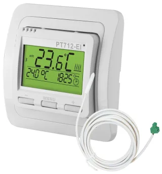 EOB Digitales Raumthermostat mit Raum- und Bodenfühler