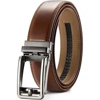 Coonoor Ledergürtel Gürtel Herren,Jeans-Gürtel, verstellbarer Herren-Gürtel 31 mm breit