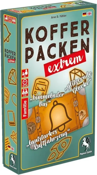 Pegasus Spiele 20024 - Kofferpacken extrem