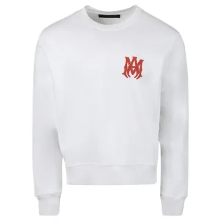 Weißes Sweatshirt mit Amiri MA-Logo