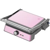 Westinghouse Kontaktgrill Retro-Serie 2200 W mit 180°-Öffnung und Höhenverstellung, 2200,00 W, 180°-Öffnung, Höhenverstellung, Antihaft-Grillplatten