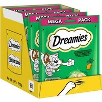 Dreamies DREAMIES™ Katzenminze 4 x 180g, Snack für: Katze