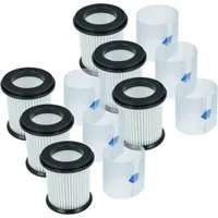 vhbw HEPA-Filter passend für Inse S6P, S6T, S6, N5S, S6 PLUS Staubsauger, Zubehör für Inse S6P S6T S6 N5S S6 PLUS