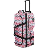 normani Reisetasche Reisetasche mit 3 Rollen 80 Liter, Trolley mit leichtläufigen Rollen