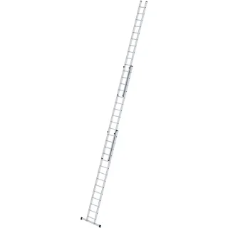 Munk Sprossen-Schiebeleiter 3-teilig mit Standard-Traverse - 020324