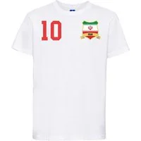 Youth Designz T-Shirt Iran Kinder T-Shirt im Fußball Trikot Look mit trendigem Print