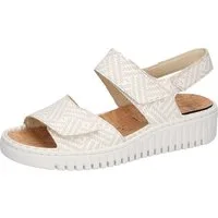Waldläufer H-Willow Keilsandalette Sommerschuh, Sandale, Klettschuh mit Kork-Fußbett, Weite H