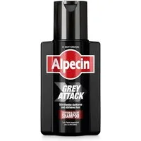 Alpecin Haarshampoo Grey Attack Coffein & Color Shampoo, 1-tlg., Graduelle Haarverdunkelung