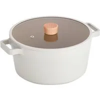 NEOFLAM® Kochtopf FIKA Kochtopf 26cm inkl. Glasdeckel, Aluminiumguss  (1-tlg)