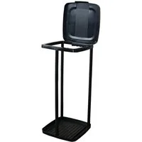 Heidrun Mülltonnenbox Müllsackhalter Ekologika schwarz 31x70x34cm