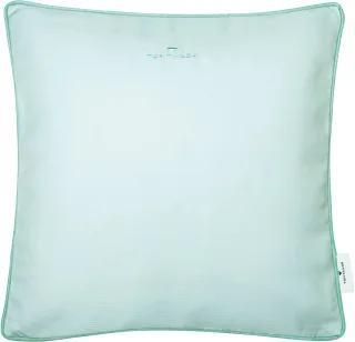 TOM TAILOR HOME Dekokissen "Dove Signature" mit Paspel, Kissenhülle ohne Füllung, 1 Stück