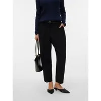 Vero Moda Anzughose VMELMA MW BARREL BELT ANKLE PANT NOOS