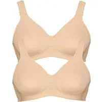 Viania Sport-BH 2er Pack Sport BH Workout (Spar-Set, 2-tlg) nahtlos